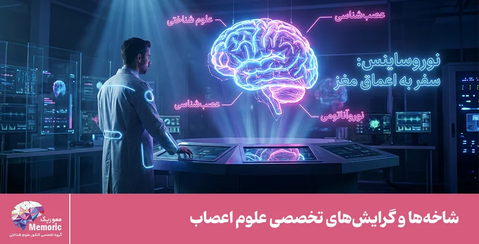 شاخهها و گرایشهای تخصصی علوم اعصاب